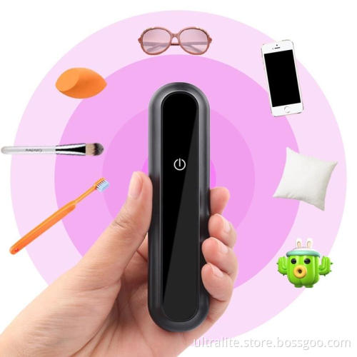 Portable Led UVC Sterilizer Sanitizing Wand Rechargeable